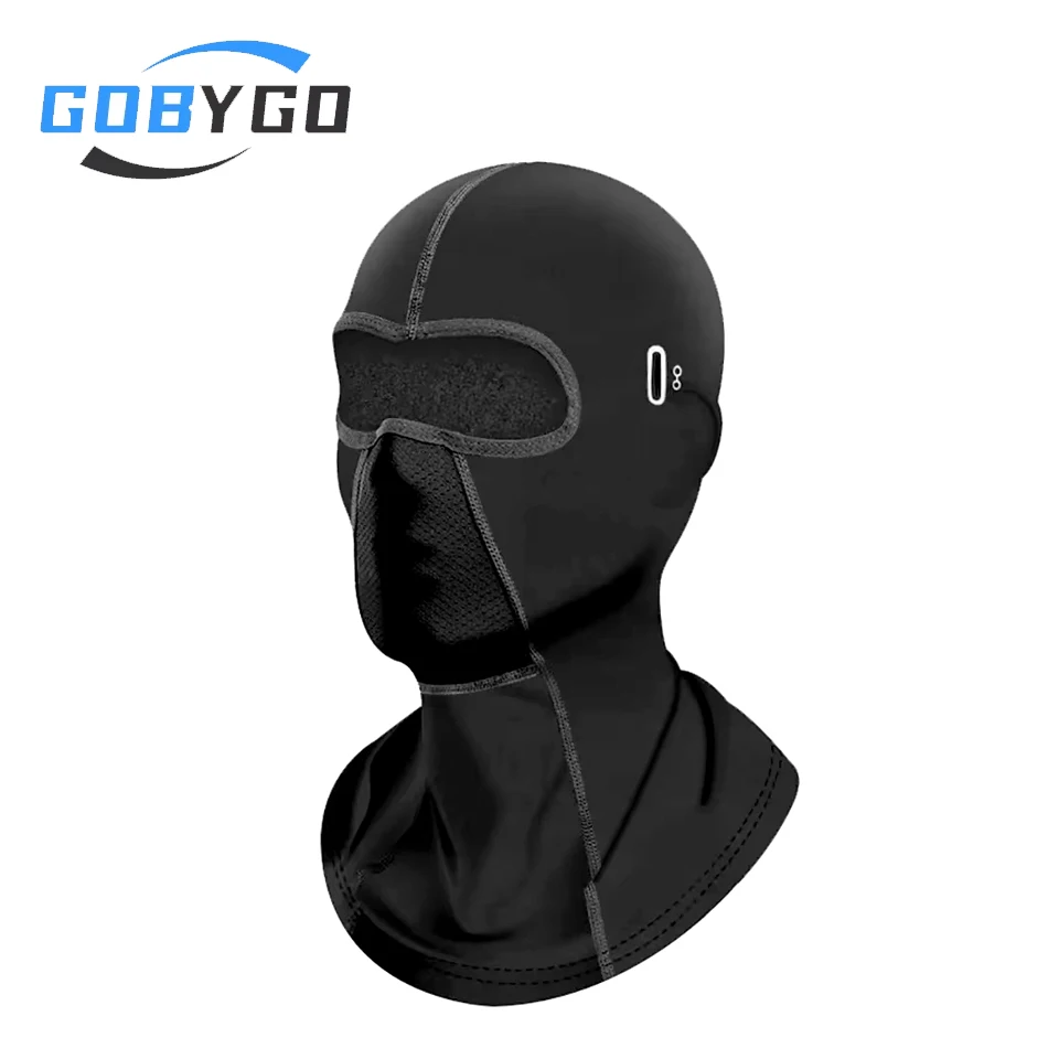 GOBYGO Winter Cycling Balaclava Windproof Warm Face Mask Outdoor Running Motorcycle Riding Bike Headwear Cold Resistant Scarf