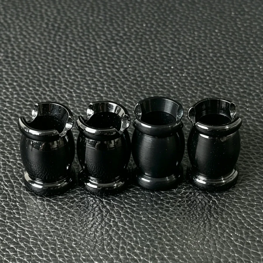 2Pcs Set Skull Pattern Smoking Ring + Portable Pocket Ashtray, Cigarette Extinguisher Chunky Finger Ring, Gaming Smoking Accesso