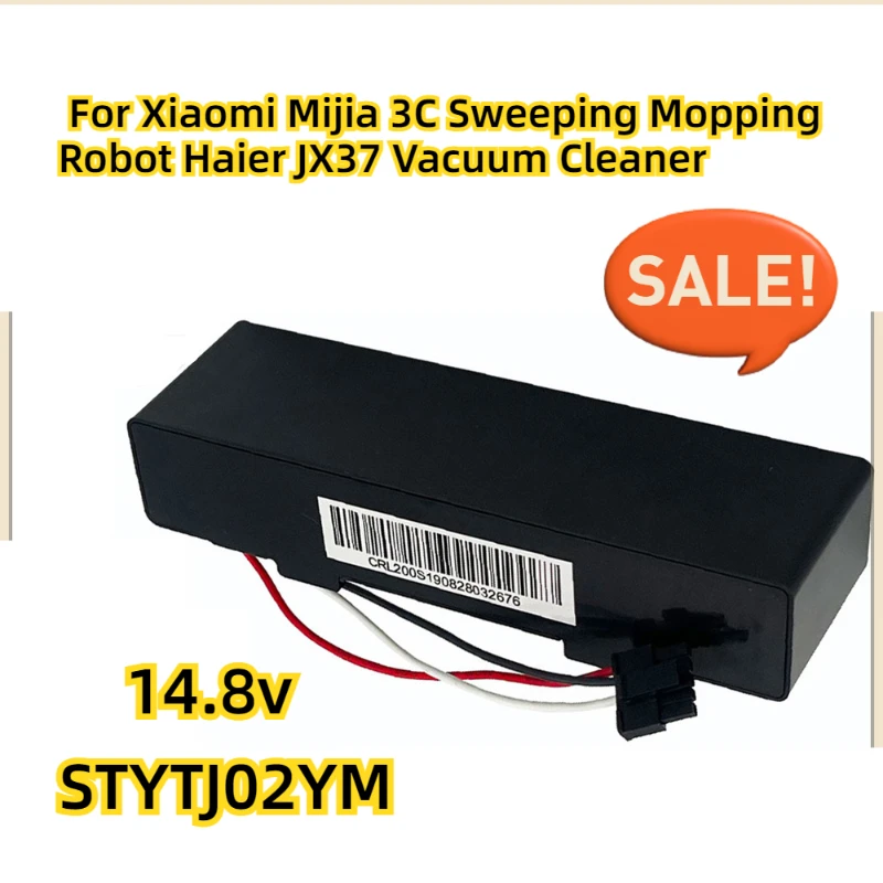 For Xiaomi Mijia 3C Sweeping Mopping Robot Haier JX37 Vacuum Cleaner Batteria STYTJ02YM Rechargeable Battery 14.8V