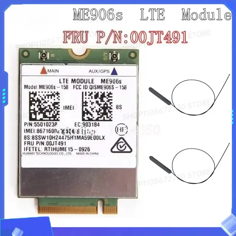 for ZZ 2026 Me906S 158M M.2 FDD LTE 4G WWAN Module FRU 00JT491 01AX717 Compatible for ThinkPad T460 L460 P50S T560 X260 X1