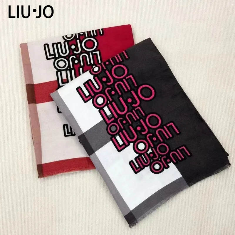 LIU JO 2024 Hot Italian Luxury Brand Printed Multi-functional Scarf Original Order Foreign Trade Autumn Winter Warm Scarf