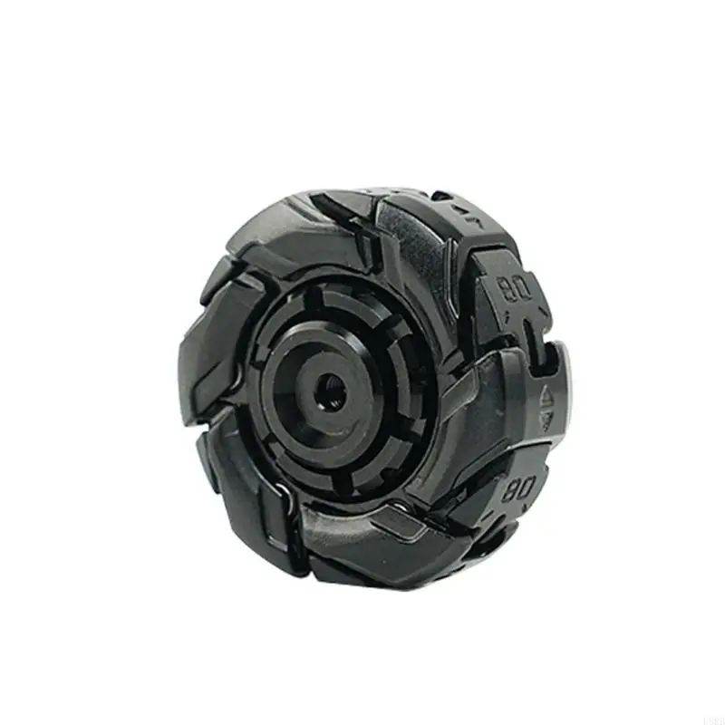 

Compact Pocket Sife Suft Stresser Black Spin Toy Alloy Стальная гладкая игрушка L8rb