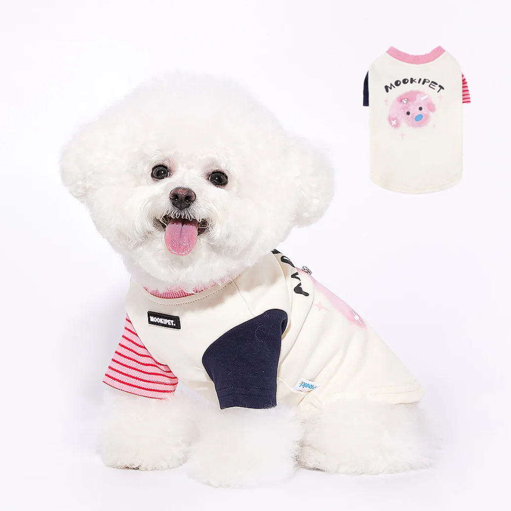 Warm Bottoming T-shirt for Dog and Cat, Clothes for Pet Fever, Velvet Clothes