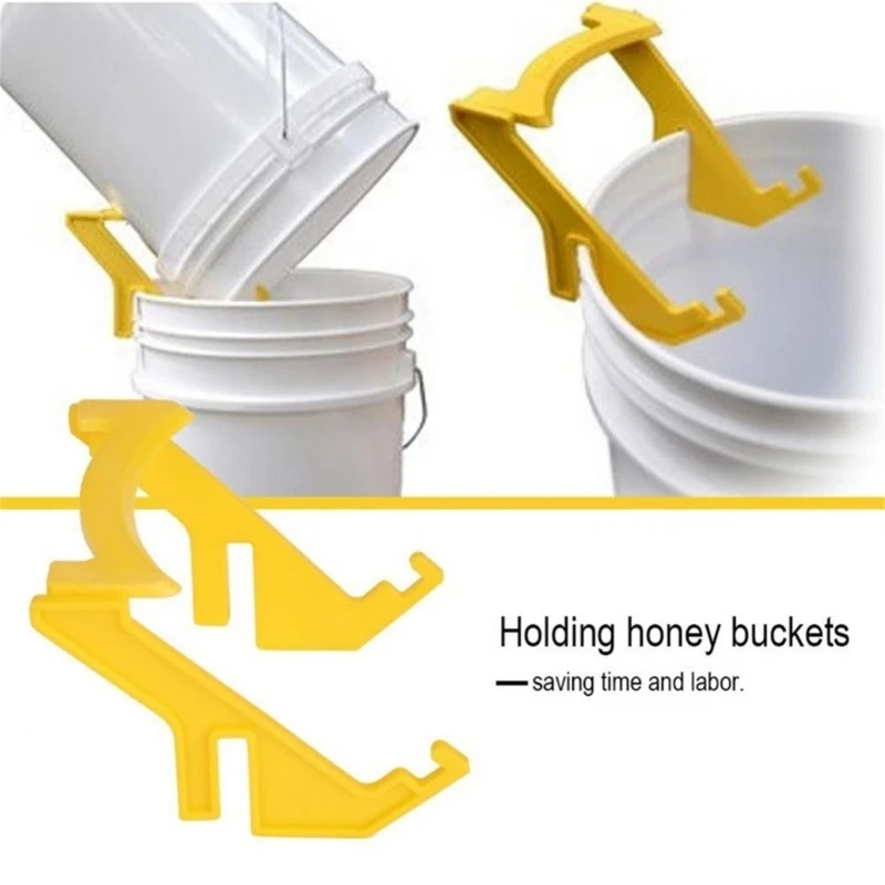 Plastic Bees Honeys Bucket Rack Frame Grip Holder Beekeeping Beekeepers Tool Dropship