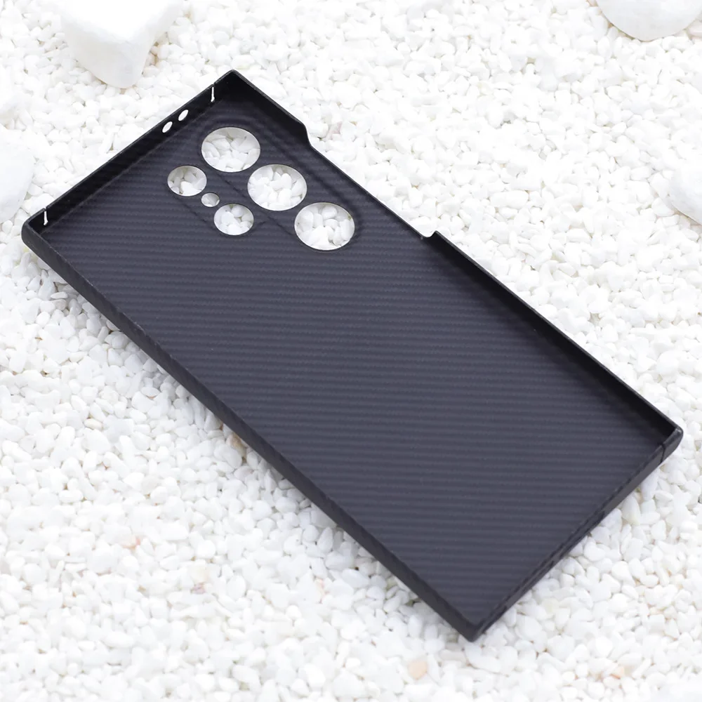 

Арамидный чехол из углеродного волокна для Samsung Galaxy S23 Ultra, ультратонкий защитный чехол из углеродного волокна, устойчивый к падениям, Funda