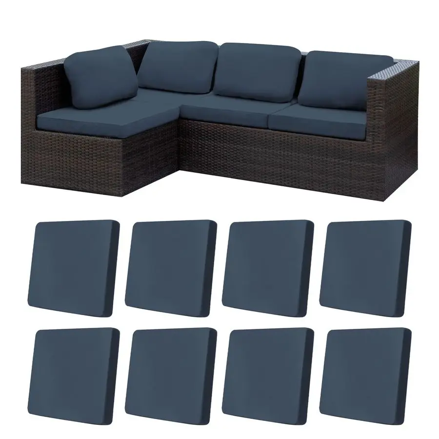 

Эластичные чехлы для подушек для патио, сменные чехлы для уличных диванов, чехлы для уличных диванов и кушеток, чехлы для подушек садовой мебели