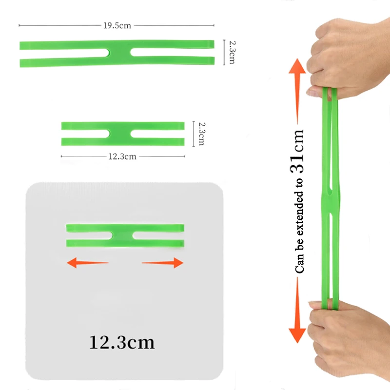 Outdoor Tableware Storage H-shaped Silicone Strap Elastic Tie Cutlery Cross Strap Bandage Camping Dishes Pots  Pan Packing Strap