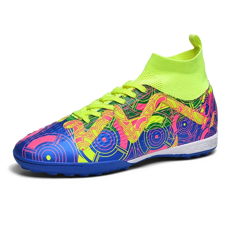

Men Football Shoes Free Shipping Turf Training Outdoor Sports Soccer Shoes 2024 New Firld Prt TF/FG Football Boots for Men