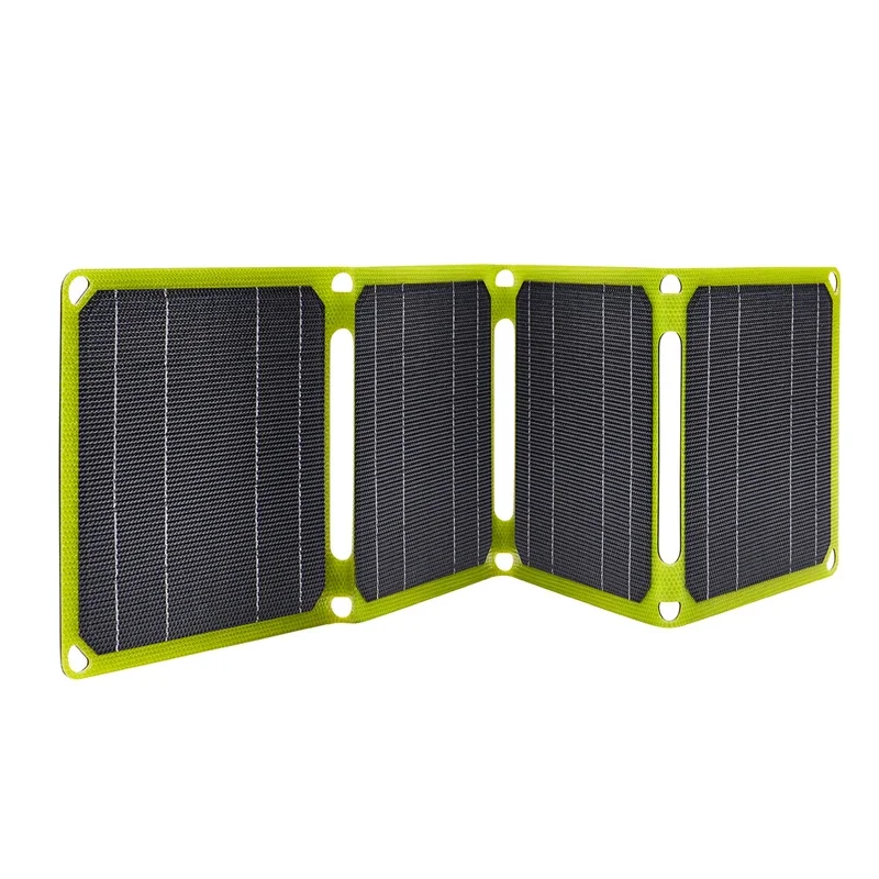 100W Solar Panel 5V/9V/12V Photovoltaic Panel Outdoor Camping Foldable USB+PD Cell Phone Charge Power Bank For RV Travel Fishing