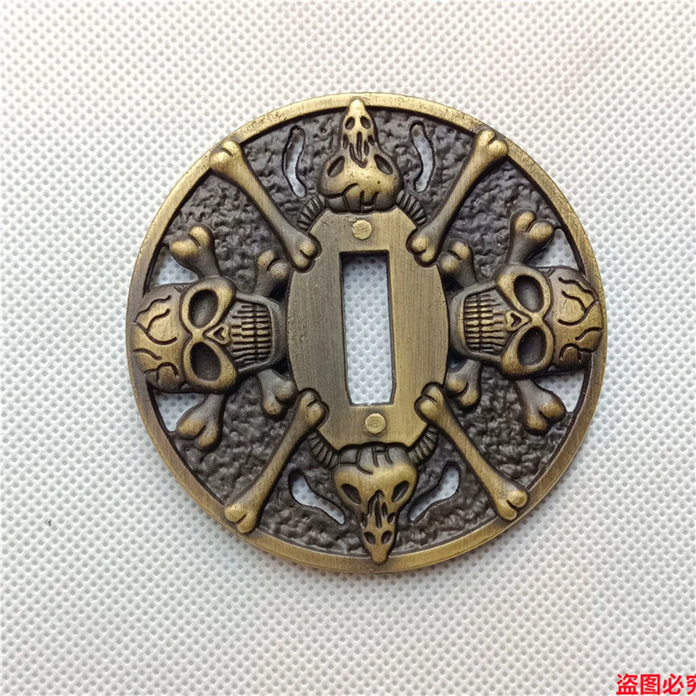 Wonderful Alloy Tsuba Guard For Japanese Tsuba Samurai Katana Sword Guard Wakizashi Nice