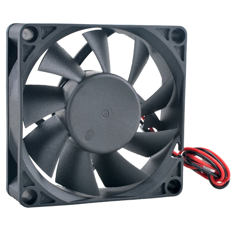 ACP7020 High-Speed 70mm Axial Cooling Fan | 5V/12V/24V DC 2-Pin | Durable for Chargers, Power Supplies, Frequency Converters