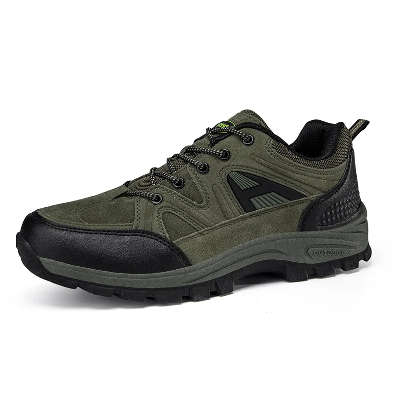 

New large size men's fashion casual hiking shoes comfortable sports thick sole anti-slip wear-resistant men's sports shoes