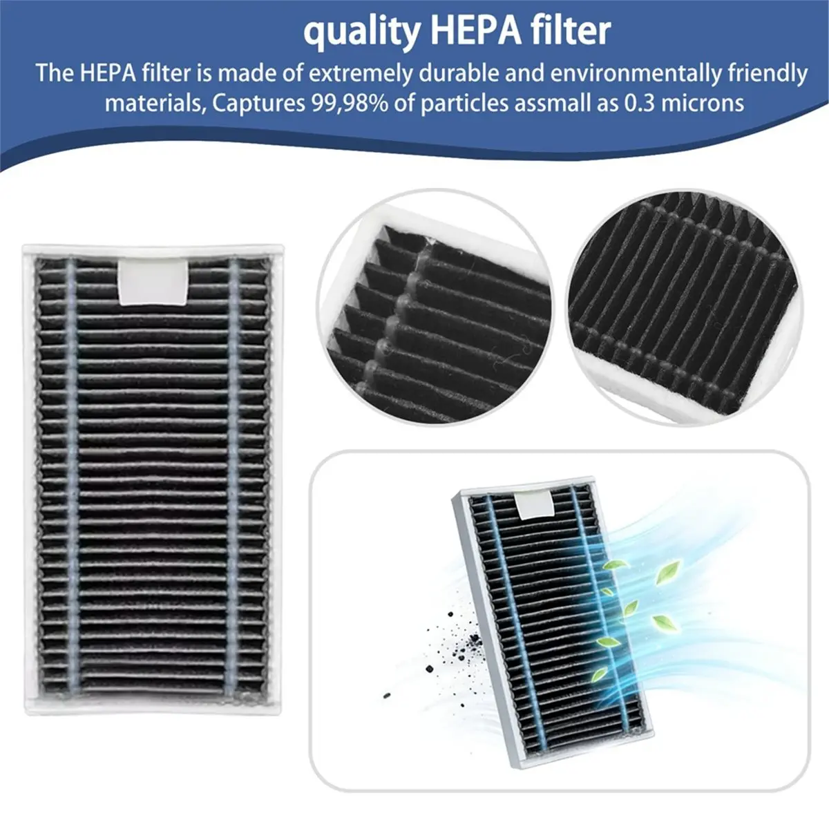 11·11COUPON Comprehensive Replacement Kit for T90 Pro Omni/X9S Pro Omni, Includes Brushes, Mops, and Dust Bags