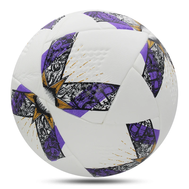 최신 축구 공 표준 크기 5 PU 소재 고품질 야외 스포츠 리그 경기 축구 훈련 공 futbol voetbal