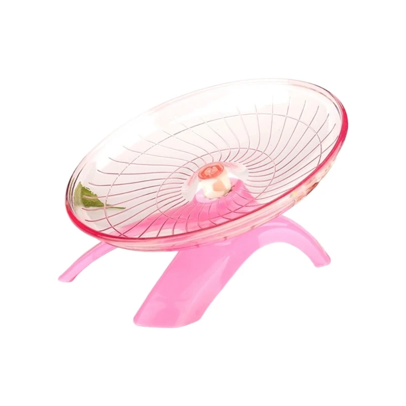 عجلة الهامستر الدائمة للجري، شكل الطبق المستقر، دوران هادئ للحيوانات القفصية A2BB #3