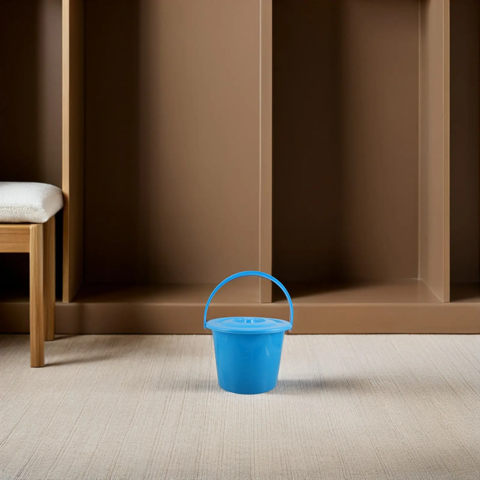 3000Ml Spill Proof Urinal Pot with Reinforced Handle Tight Seal Lid and Easy Read Graduations Portable Chamber Pot for Elderly