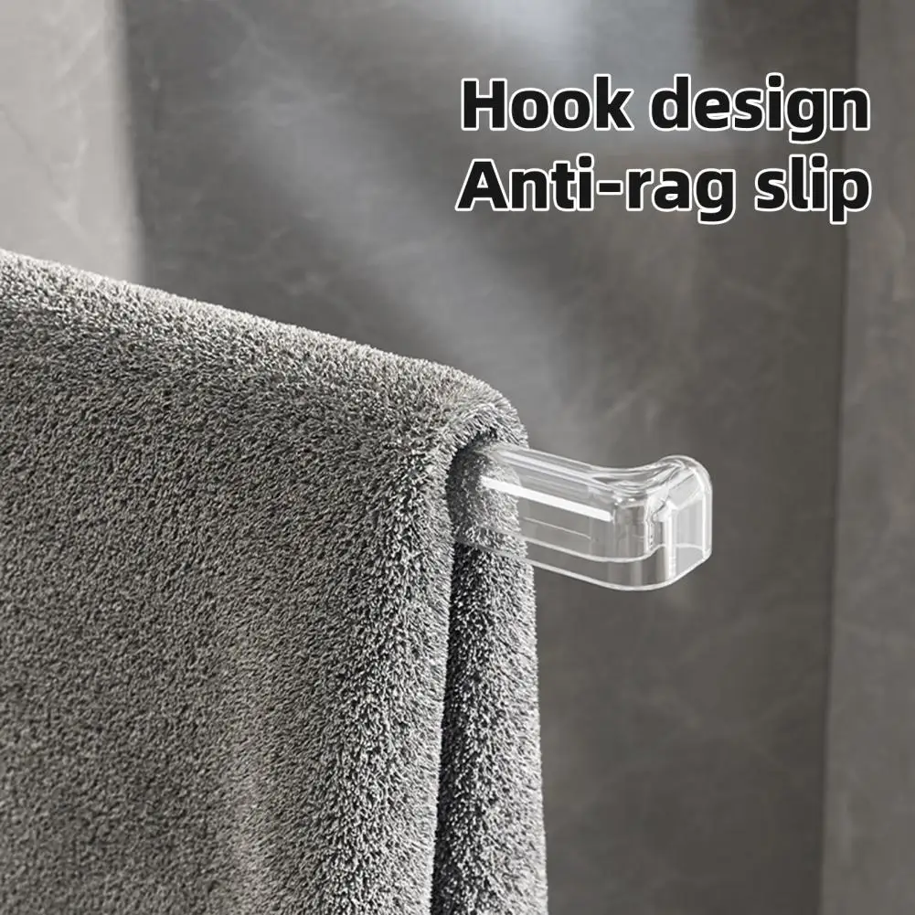 

Вращающийся держатель для полотенец Настенная поворотная вешалка для полотенец с 3-рычажной планкой для экономии места Простая установка Прочный для ванной комнаты