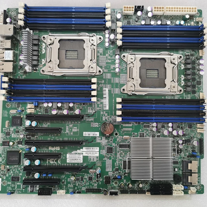 For Supermicro X9DR3-F Two-way Server Motherboard 2011 Intel C606 DDR3 Xeon Processor E5-2600 and E5-2600 v2 Family Fully Tested