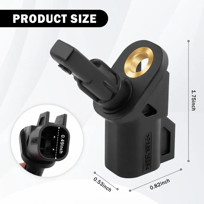 8M5T2B372AA ABS Wheel Speed Sensor for Ford Focus C-Max Kuga Escape Transit Connect Mazda 3 Mazda 5 Volvo C30 C70 S40 V50 XC60