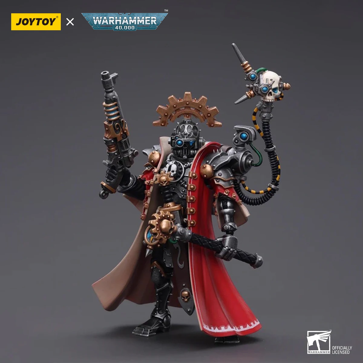 JOYTOY Warhammer 40K Action Figure 1/18 Adeptus Mechanicus Figurine Skitarii Marshal  Joints Movable Figure Collection Model Toy