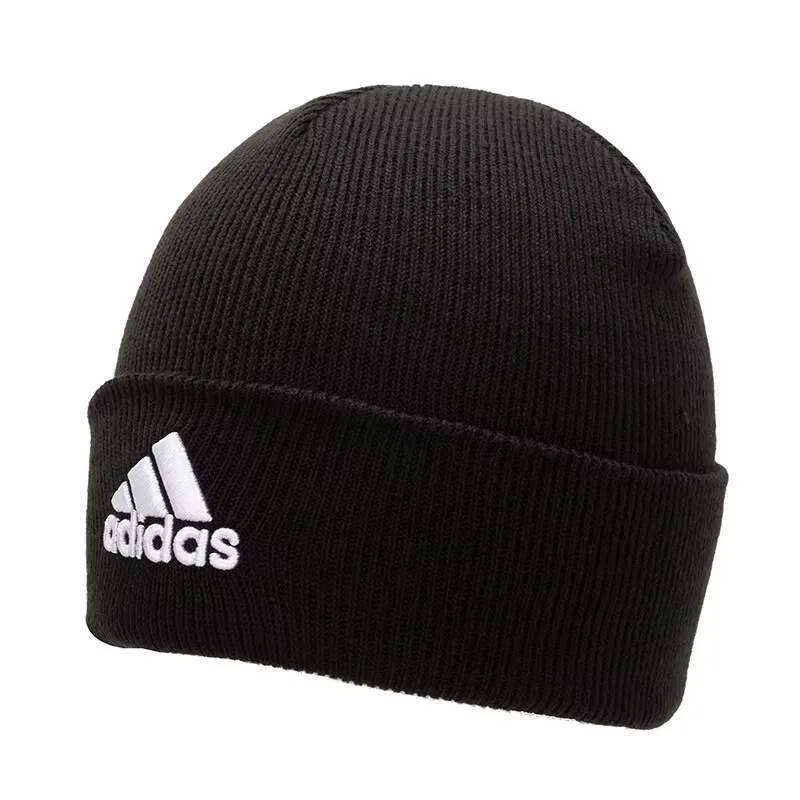 Original New Arrival Adidas LOGO BEANIE CUF Unisex Running Soprts Caps Sportswear