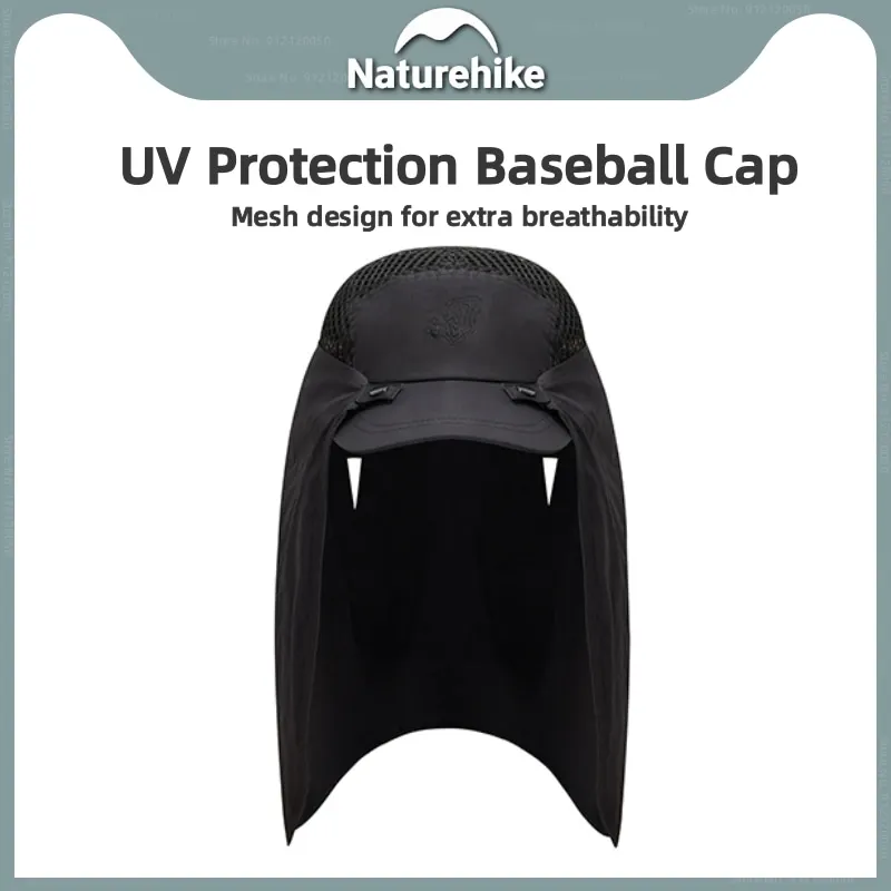 

Naturehike Men UV Protection Baseball Cap Outdoor Camping Hiking Lightweight Breathable Sunshade Hat Mountaineering Sports Cap