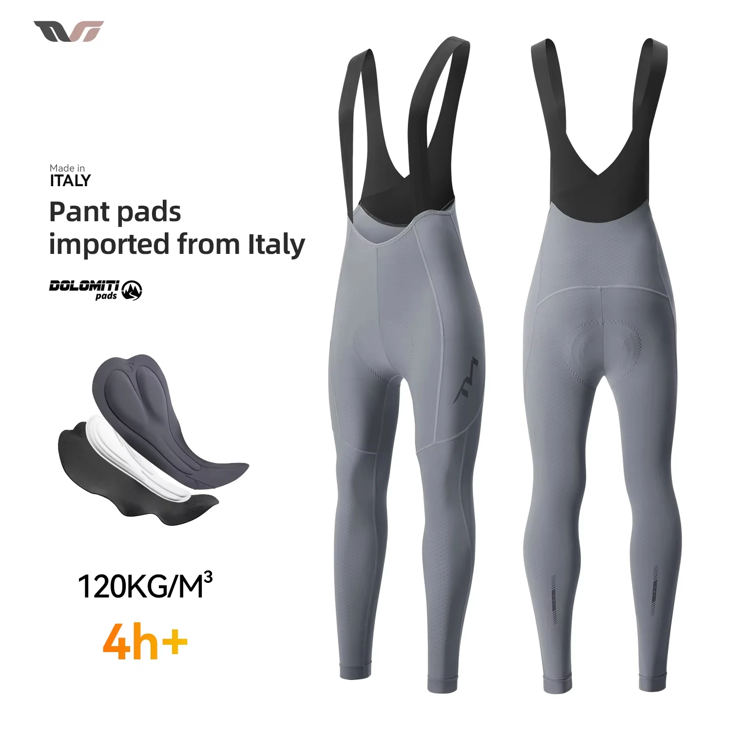 

ROCKBROS TVI Female Winter Cycling Pants Windproof Thermal Warm Fleece Bib Pants Soft Sponge Cushion Pad Women Cycling Trousers