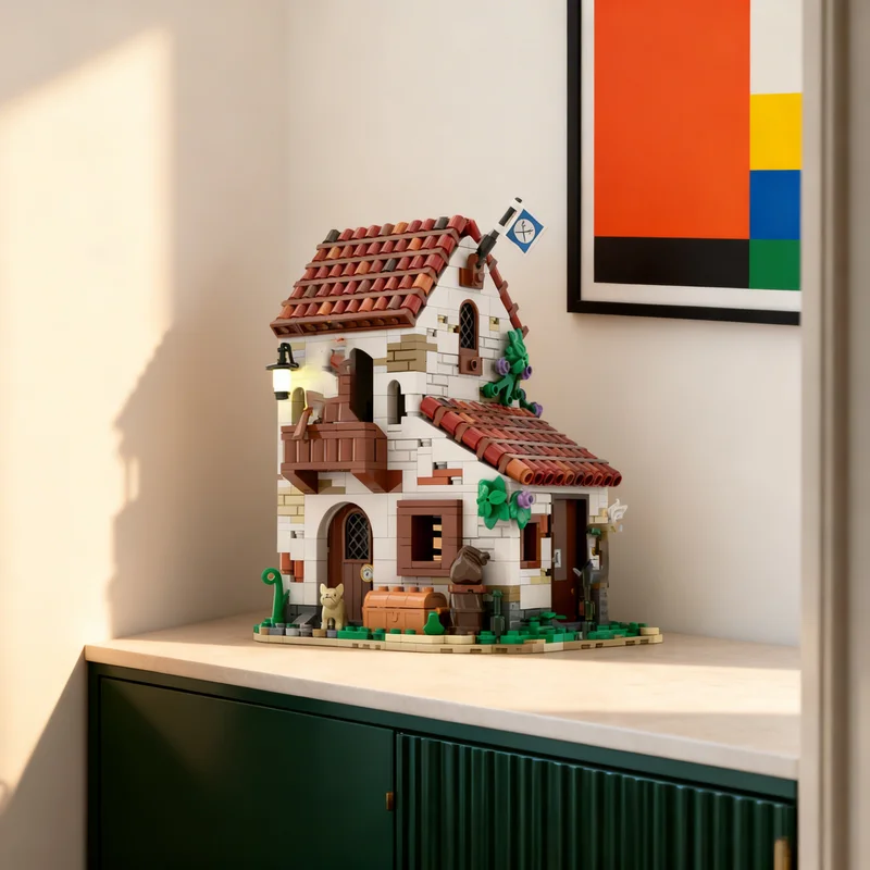 

921pcs MOC Empire Soldiers House Series 1 Pirates Model Building Blocks Architecture Toys Christmas Gifts Education Kids Brick