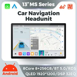 7/9/10/13 pollici Android 13 autoradio Multimedia GPS Stereo per Universal all-in-one machine Carplay Android Auto 2 DIN Head Unit