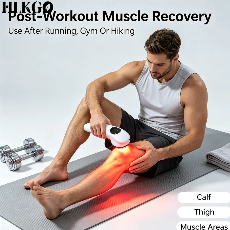 Medical Grade 650nm 808nm Low Level Laser for Sports Injuries Sciatica Joint Pain Tissue Repair Home Device