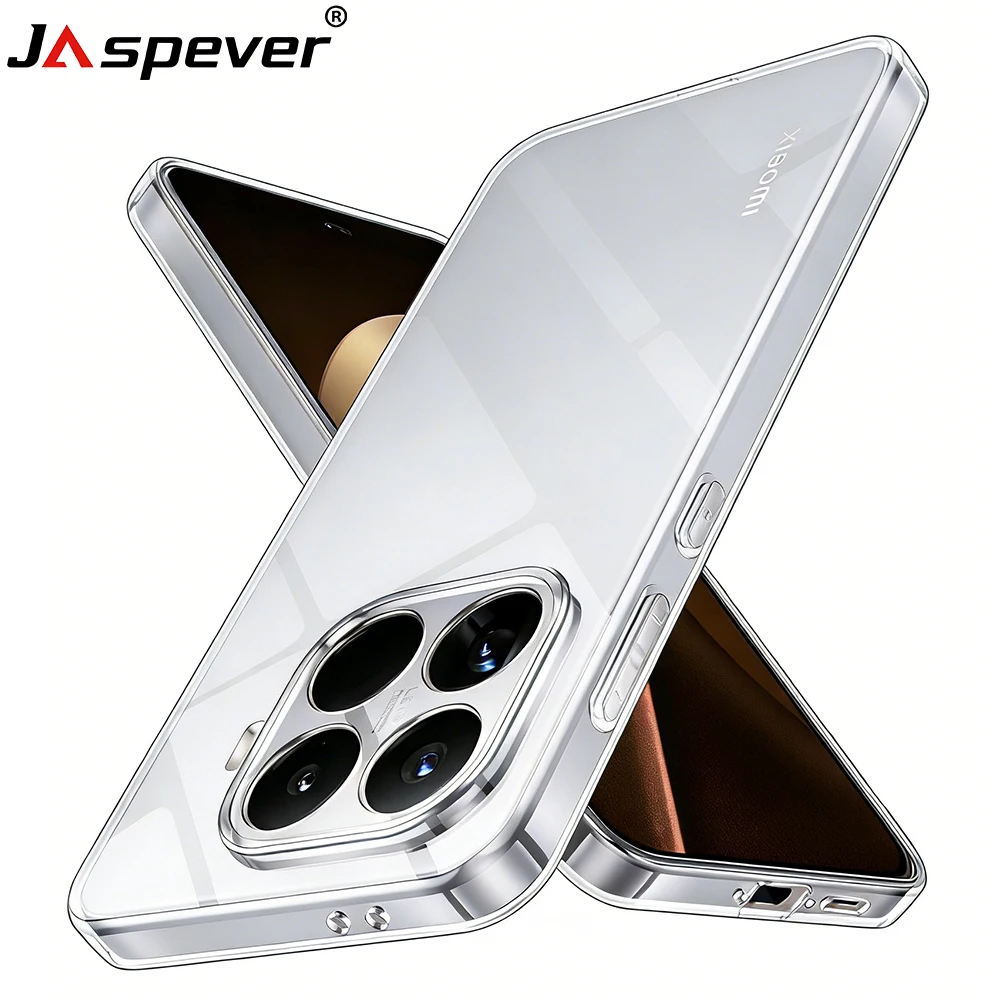 Etui na Xiaomi 17 15 15T 14 14T 13 13T Pro Ultra Lite Ultra-Thin Clear Soft Back Cover 15TPro Transparent Shell Xiaomi17ProMax