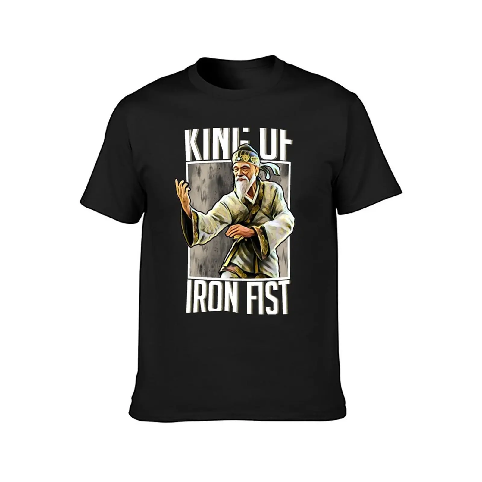 King of Iron Fist - Wang Jinrei T-Shirt blacks Aesthetic clothing new edition t shirt for men