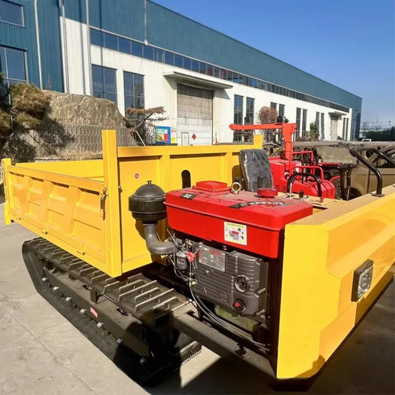 Mini Crawler Dumper Multifungsi Truk Pengangkut Mini Crawler 3 Ton 5 Ton