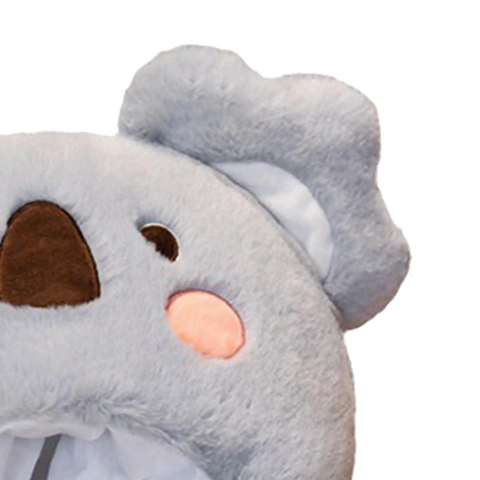 Chapeau Koala en peluche confortable pour hommes et femmes, joli vêtement, couvre-chef pour accessoires, Festival d'halloween, événement nocturne, vacances