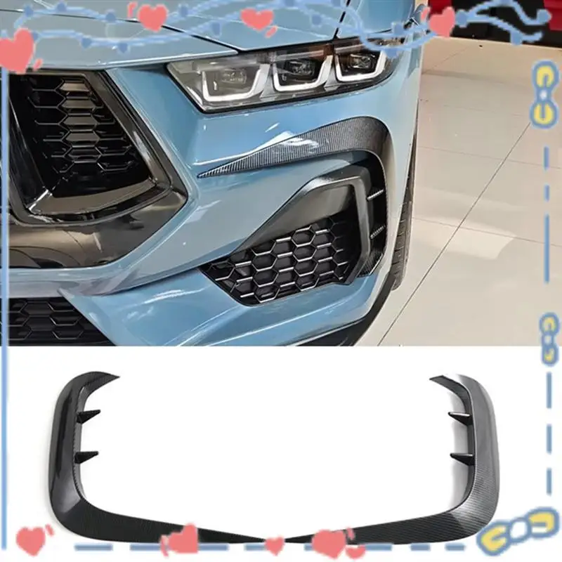 

Front Bumper Side Vent Cover Trim For Ford Mustang Side Air Intake Bezel Spoiler Splitter