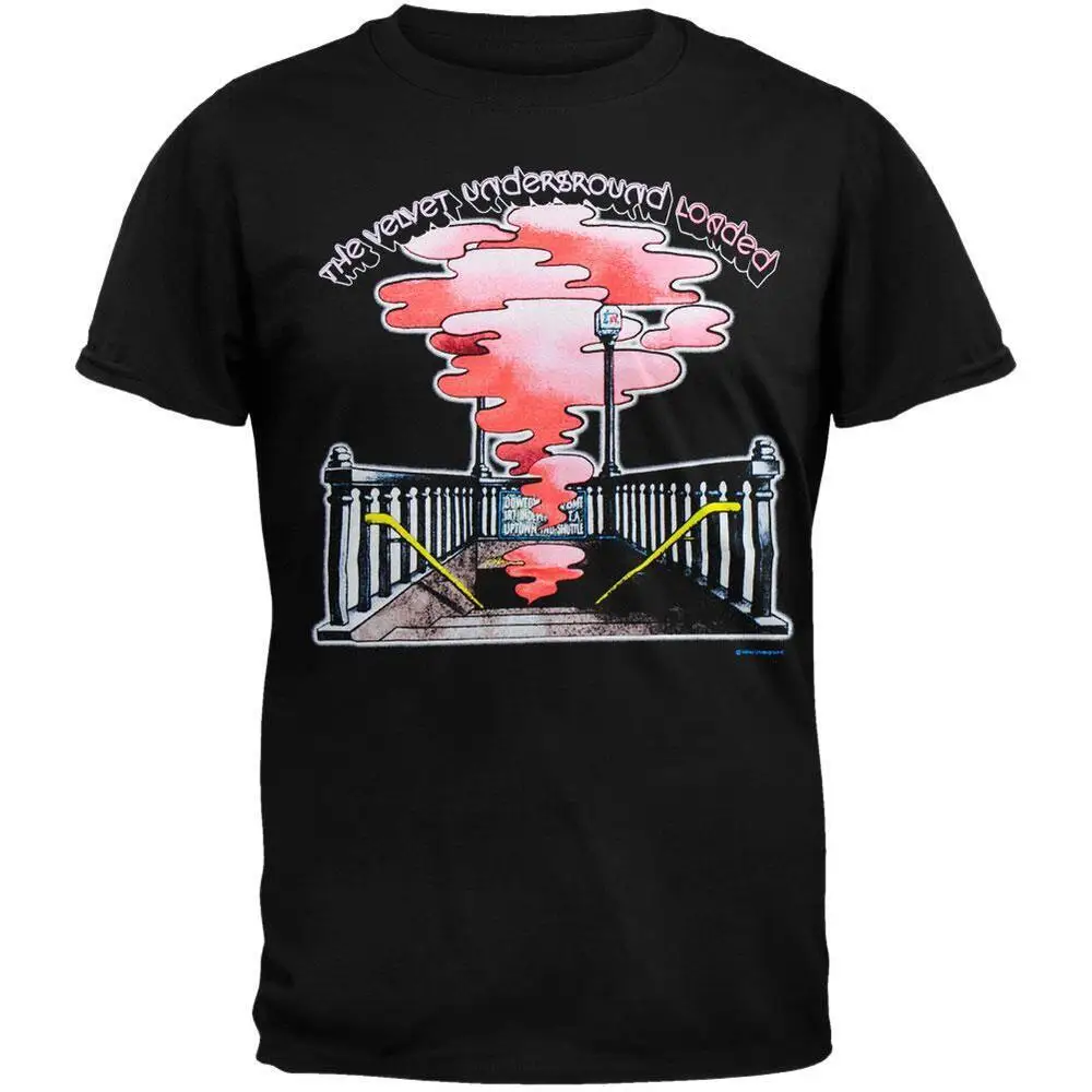 Loaded By The Velvet Underground Cotton Black Full Size Unisex Shirt J979