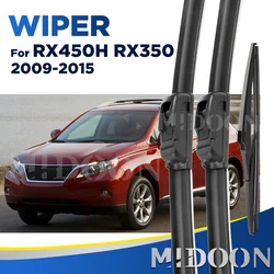 MIDOON 3Pcs Front Rear Windshield Wiper Blades Set For Lexus RX450H RX350 RX 450h 350 2015 2014 2013 2012 2011 2010 26