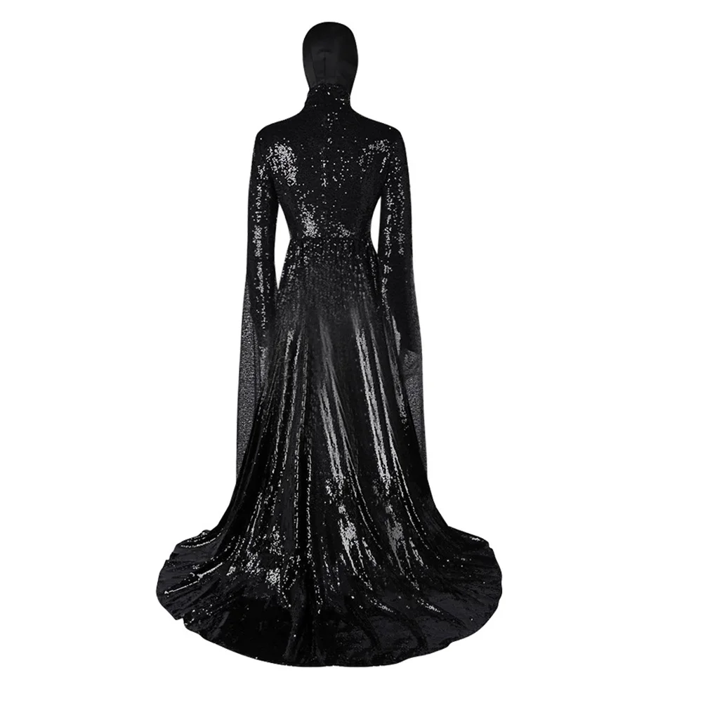 Venta al por mayor, acción en vivo, Reina Malvada, Cosplay, tela de juego de rol, película 2021, disfraz de princesa de dibujos animados, traje de juego de rol para mujeres adultas, fantasía