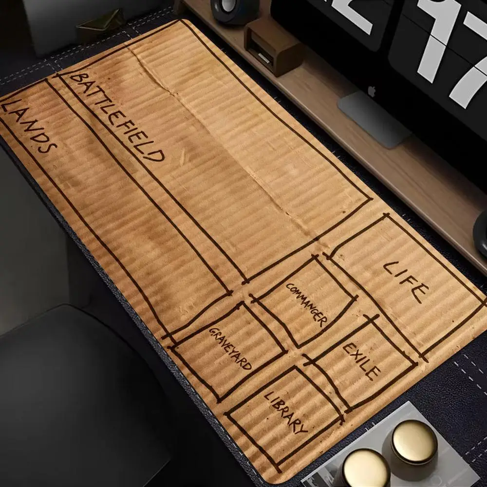 

Cardboard Board Game Zone Magic Party Games Mat Durable Rubber for TCG Games Mouse Pad Offices Desk Mats Friendly Design XAXC