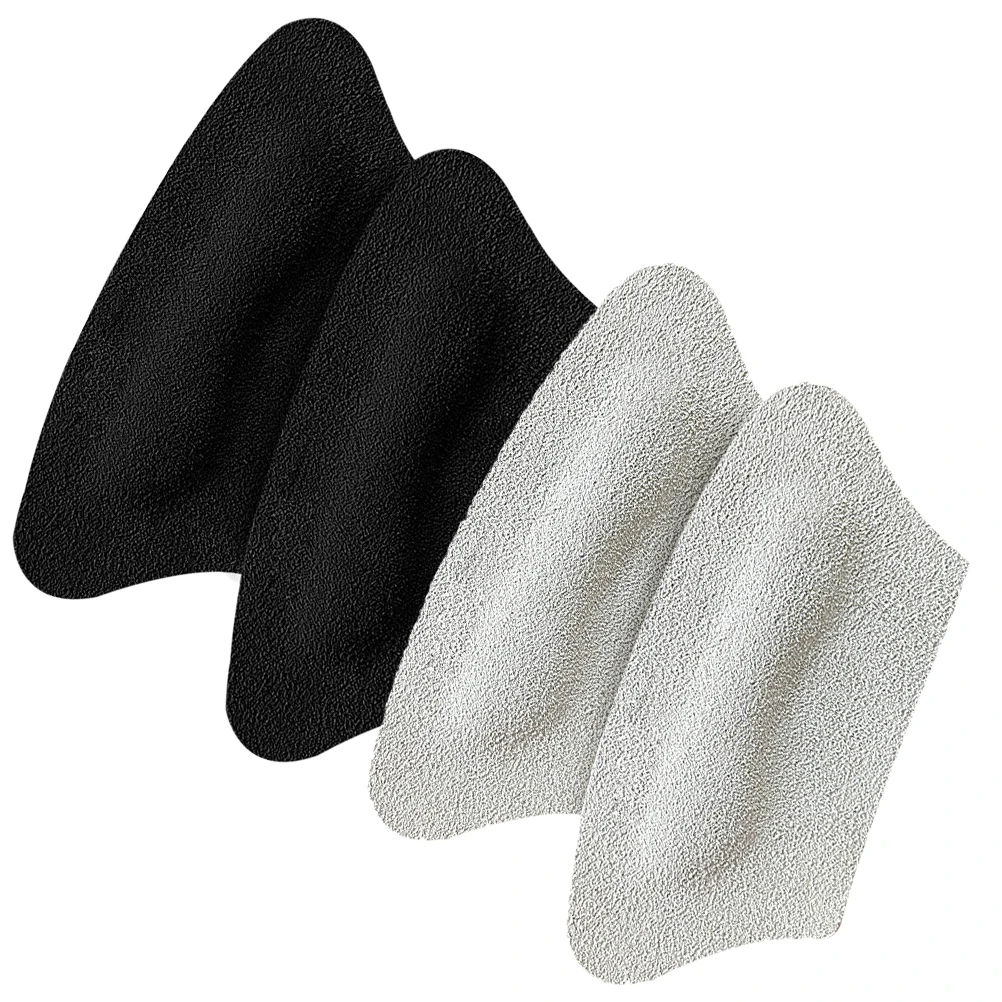 

2pcs 2Pairs AntiWearStickers NubuckCalfskinProtector HeelCushionsforWomen HighShockAbsorption NonSlipHeelPads BreathableMaterial