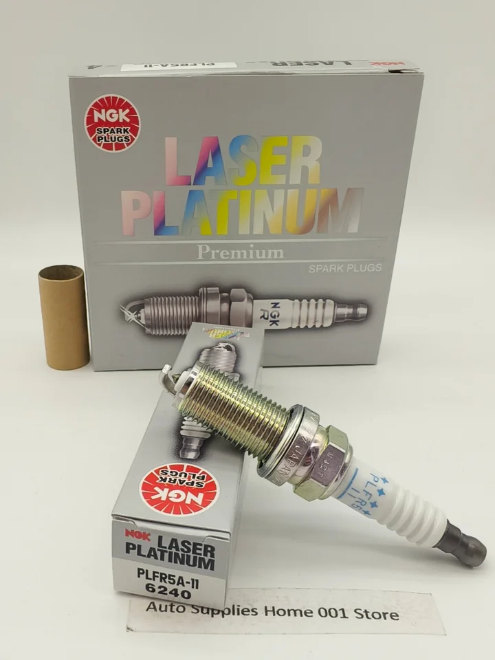 4/6PCS Original NGK PLFR5A-11 6240 Laser Platinum Spark Plugs For