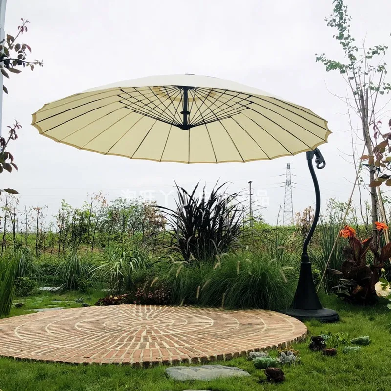

Outdoor bony sunshade side pole outdoor guard box umbrella