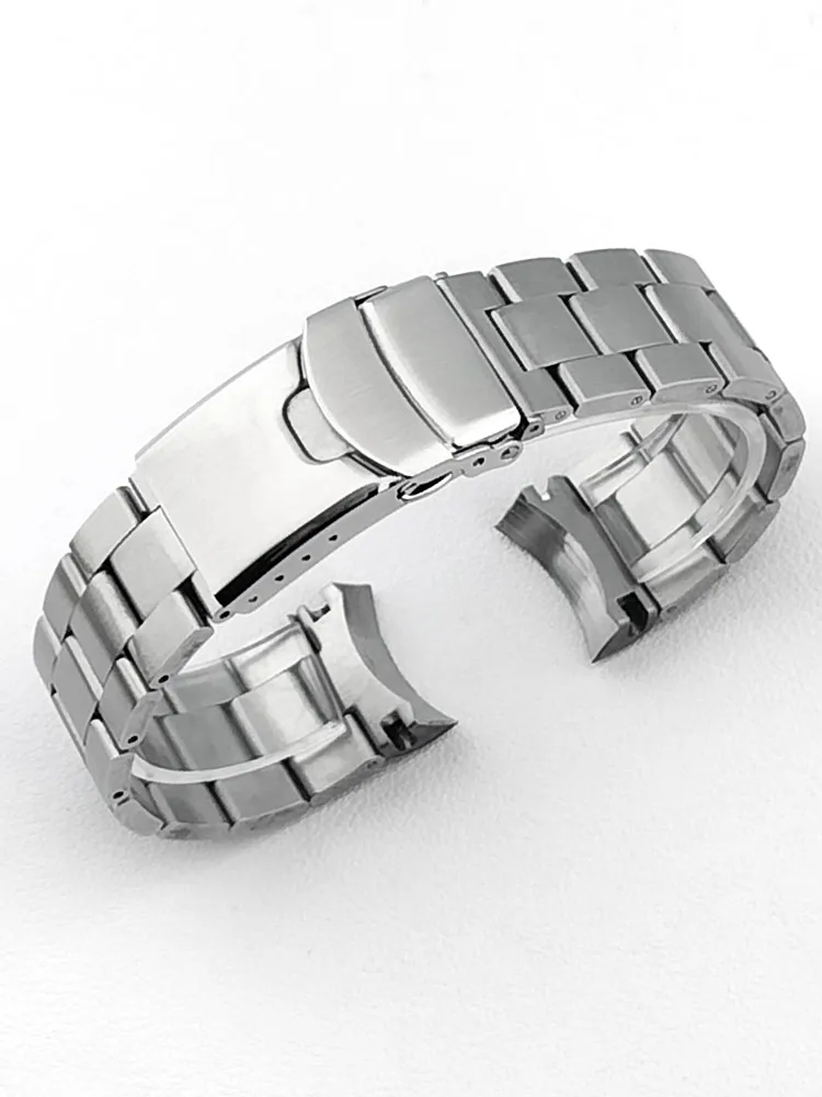 22mm voor massief roestvrijstalen band heren sportband Srpd Skx007/Skx009 SRPD63K1 Jubilee gebogen uiteinde armband - afbeelding 2