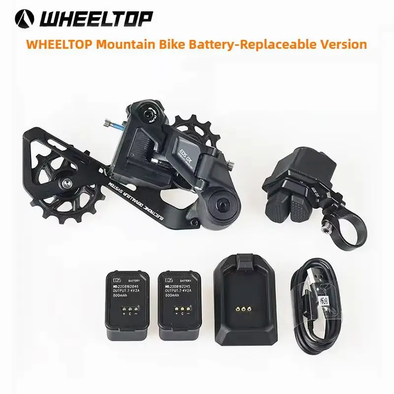 

Wheeltop EDS YQ 12s Mountain Bike Wireless Electronic Derailleur Kit MTB Wireless Electronic Transmission for Shimano for SRAM