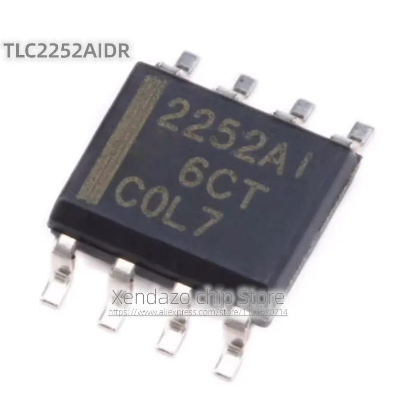 10pcs/lot TLC2252AIDR 2252AI SOP-8 package Original genuine Operational amplifier chip