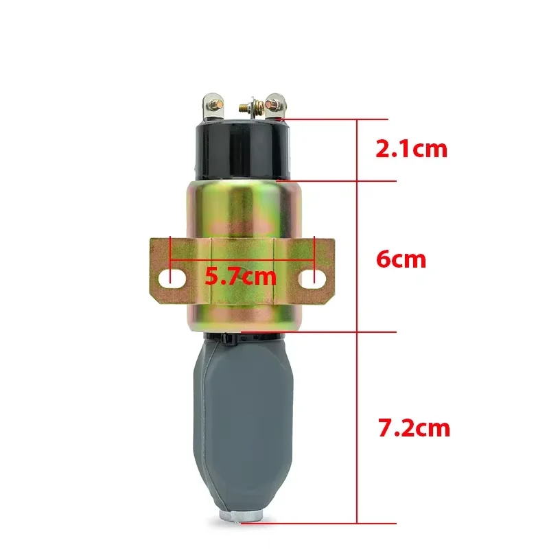 24V fuel cut-off solenoid valve 3864274 1751-2467UIBIS5A SA-3766T-24