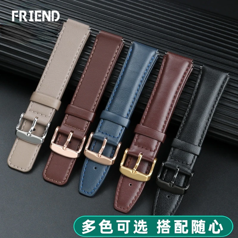 8888Suitable for B5 B6 Bracelet Genuine Leather Strap Huawei Huawei B6/B5 Smart Bracelet Replace Wristband Caramel Mocha