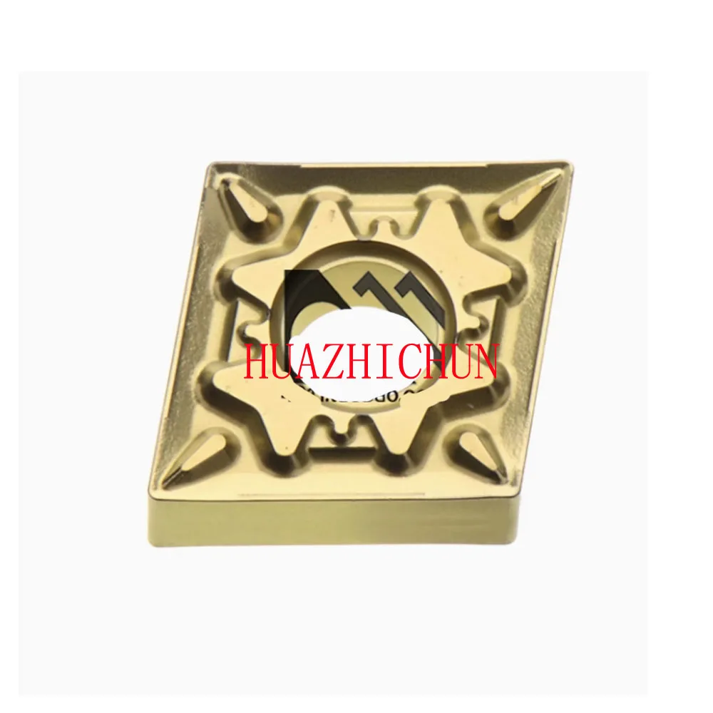 

HUAZHICHUN CNMG120404HQ CA5525 Nc Bawang blade pentagram blade cutting slot Cut blade Bawang slot blade