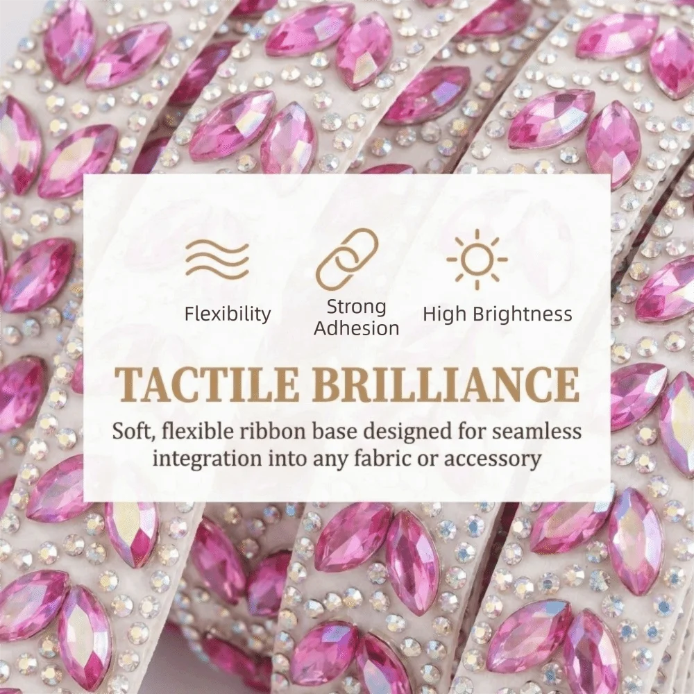 1 Yard Rhinestone R…