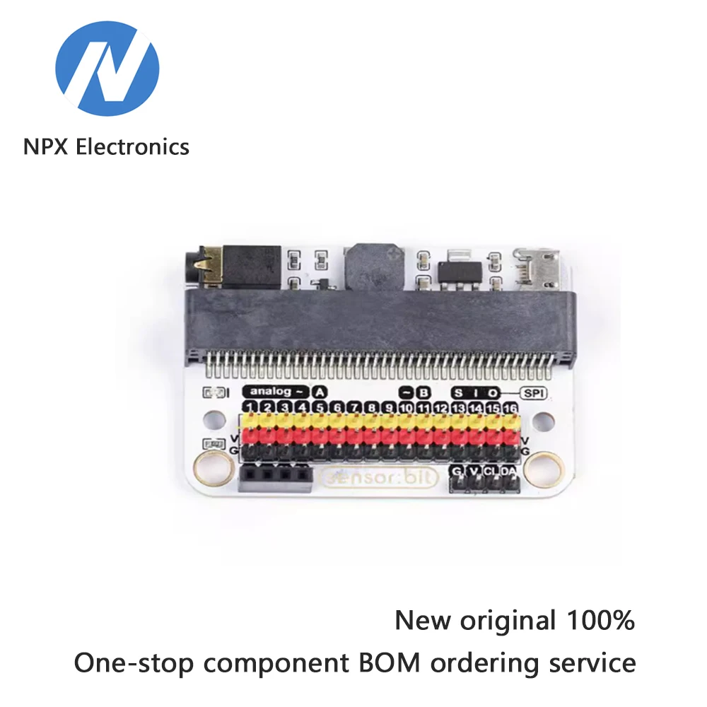 

Плата расширения горизонтального датчика для расширения micro:bit GPIO — введение в программирование для начальных и средних школ